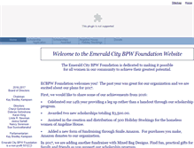 Tablet Screenshot of ecbpwfoundation.org